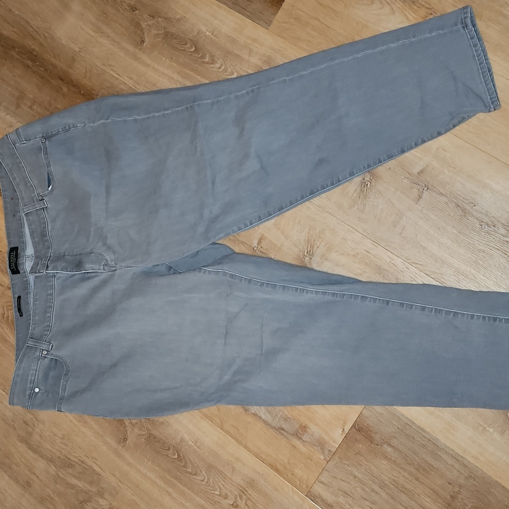 Talbots flawless 5 pocket boyfriend jeans 20w soft stretchy grey